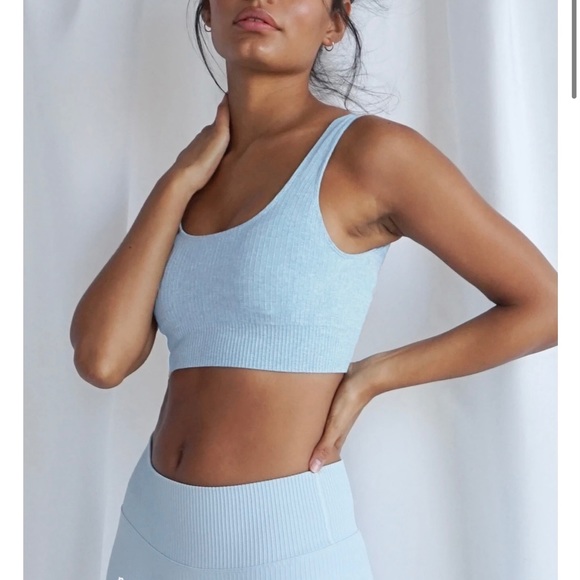 NWT NEU Apparel ribbed Sports Bra XS-S - Picture 4 of 4